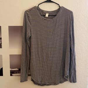 Old Navy lightweight striped long sleeve